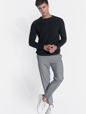 Steffen Klein Slimfit Broek in Grijs