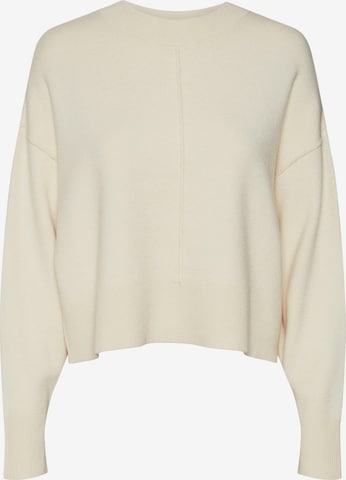 VERO MODA Pullover 'GOLD LINK' in Beige: Vorderseite