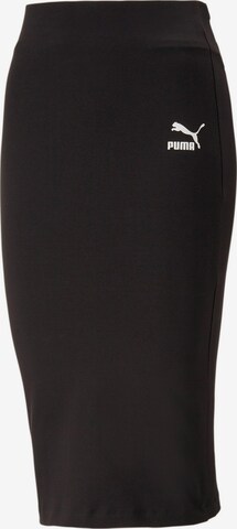 PUMA - Falda en negro: frente