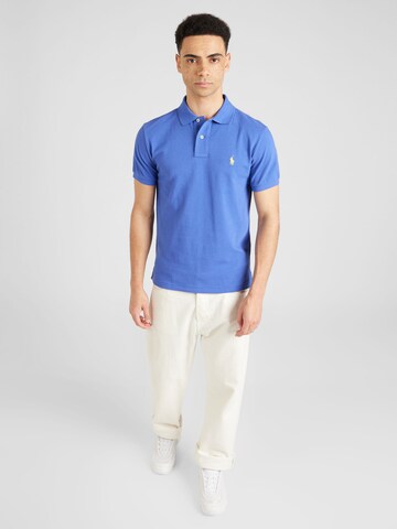 Polo Ralph Lauren Klasický střih Tričko – modrá