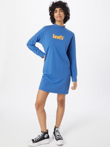 Robe 'LS Graphic Tee Knit Dres' LEVI'S ® en bleu : devant