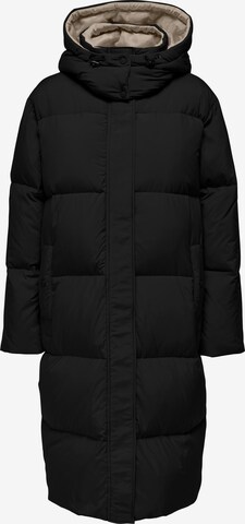 Manteau d’hiver 'Vilma' ONLY en noir : devant