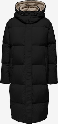 Manteau d’hiver 'Vilma' ONLY en noir : devant