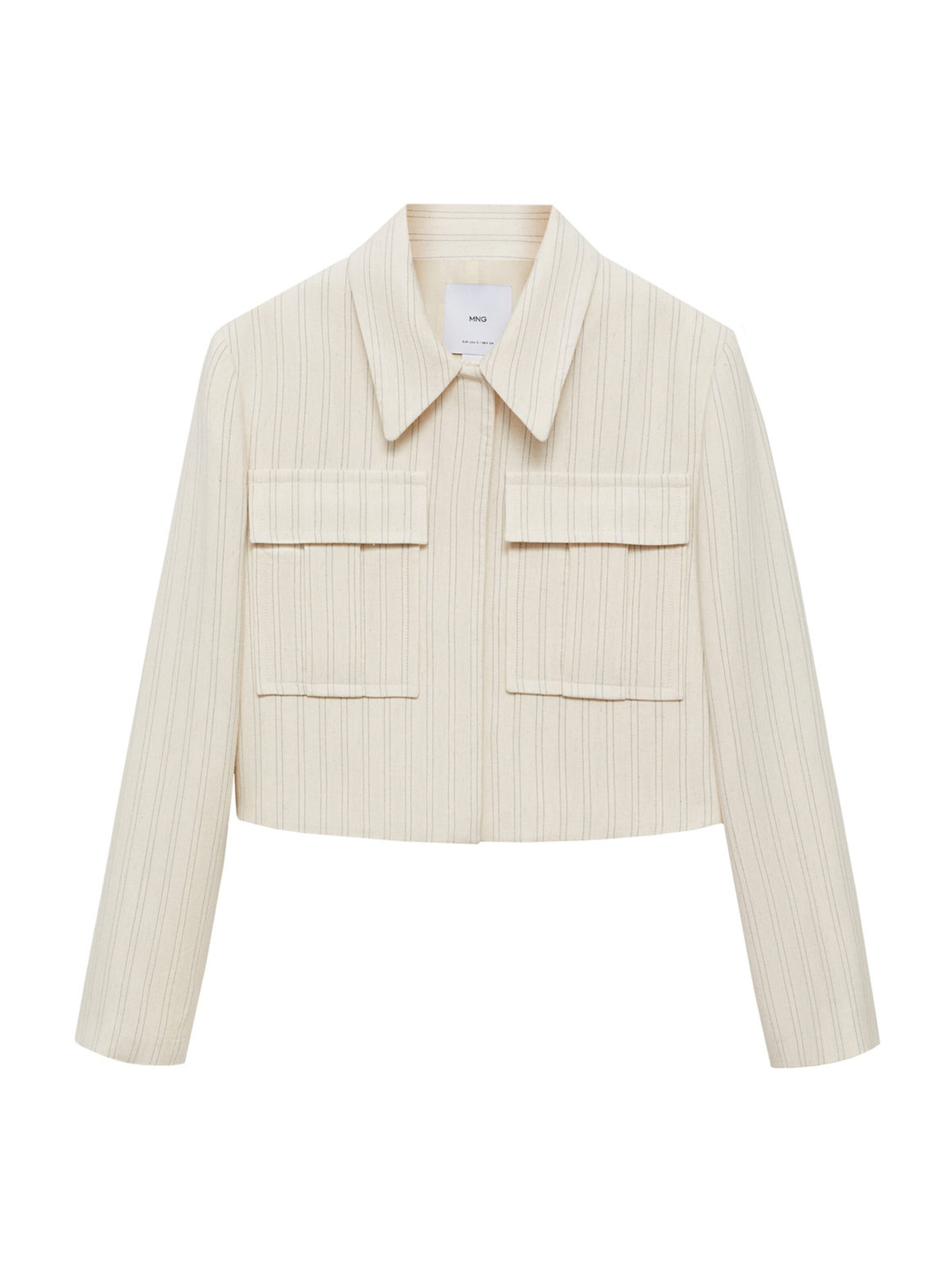 MANGO Between-season jacket 'Geranio' in Beige: front