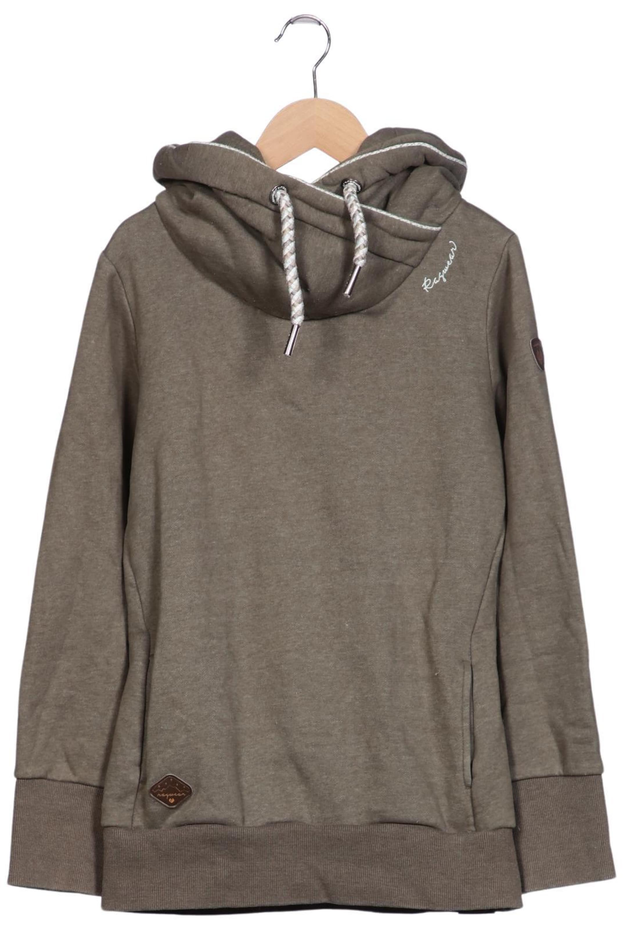 Ragwear Sweatshirt & Zip-Up Hoodie in M in Green: front