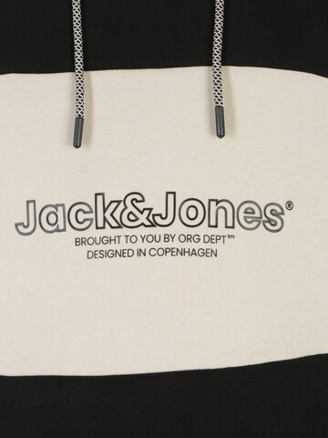 Jack & Jones PlusSweater majica 'Lakewood' - crna boja