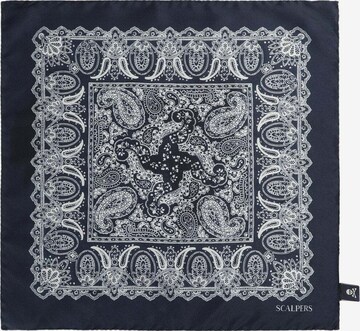 Foulard di Scalpers in blu: frontale