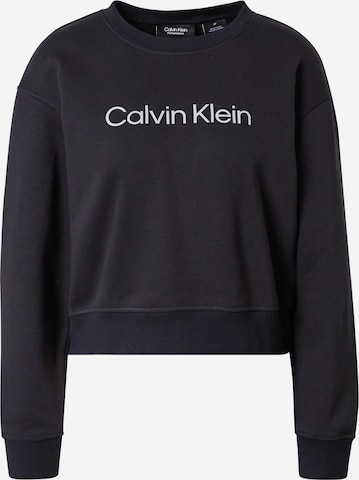 Calvin Klein Sport Sweatshirt in Black: front