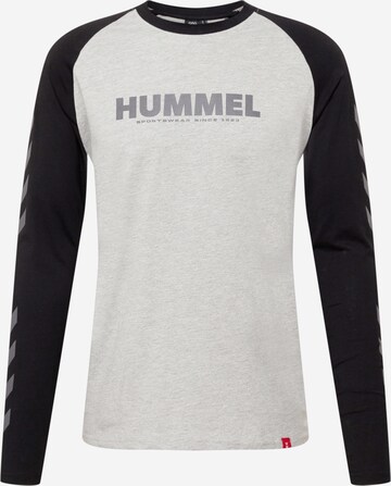 T-Shirt fonctionnel Hummel en gris : devant