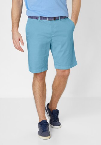 REDPOINT Regular Chino Pants in Blue: front