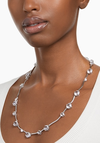 Swarovski Necklace in Silver: front