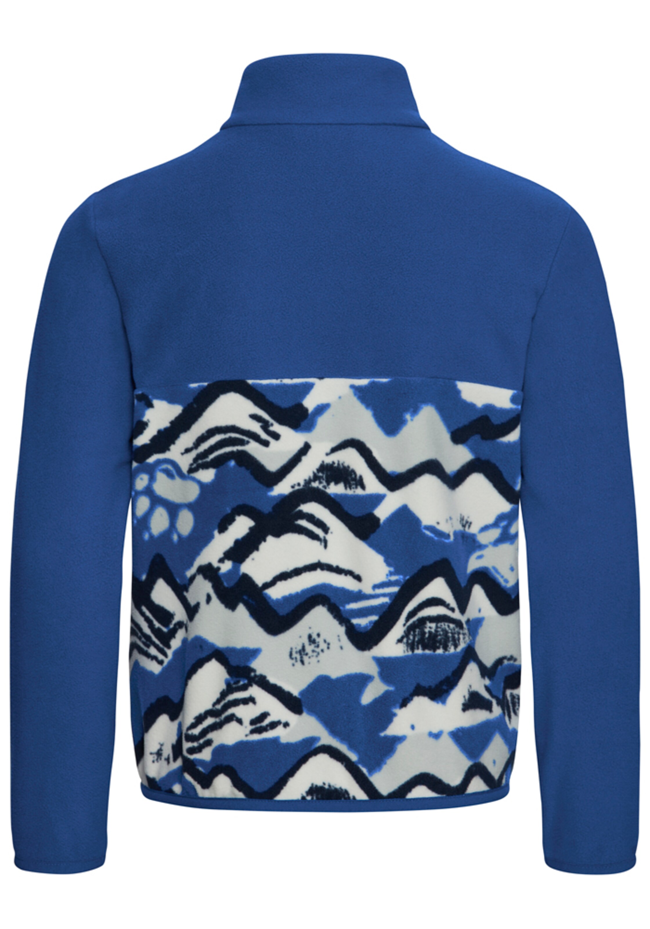 JACK WOLFSKIN Fleece Jacket in Blue