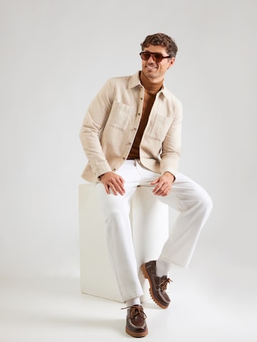 Coupe regular Chemise Ben Sherman en beige
