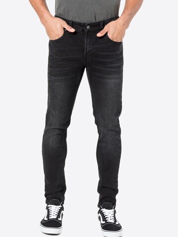 Denim Project Slim fit Jeans in Black: front