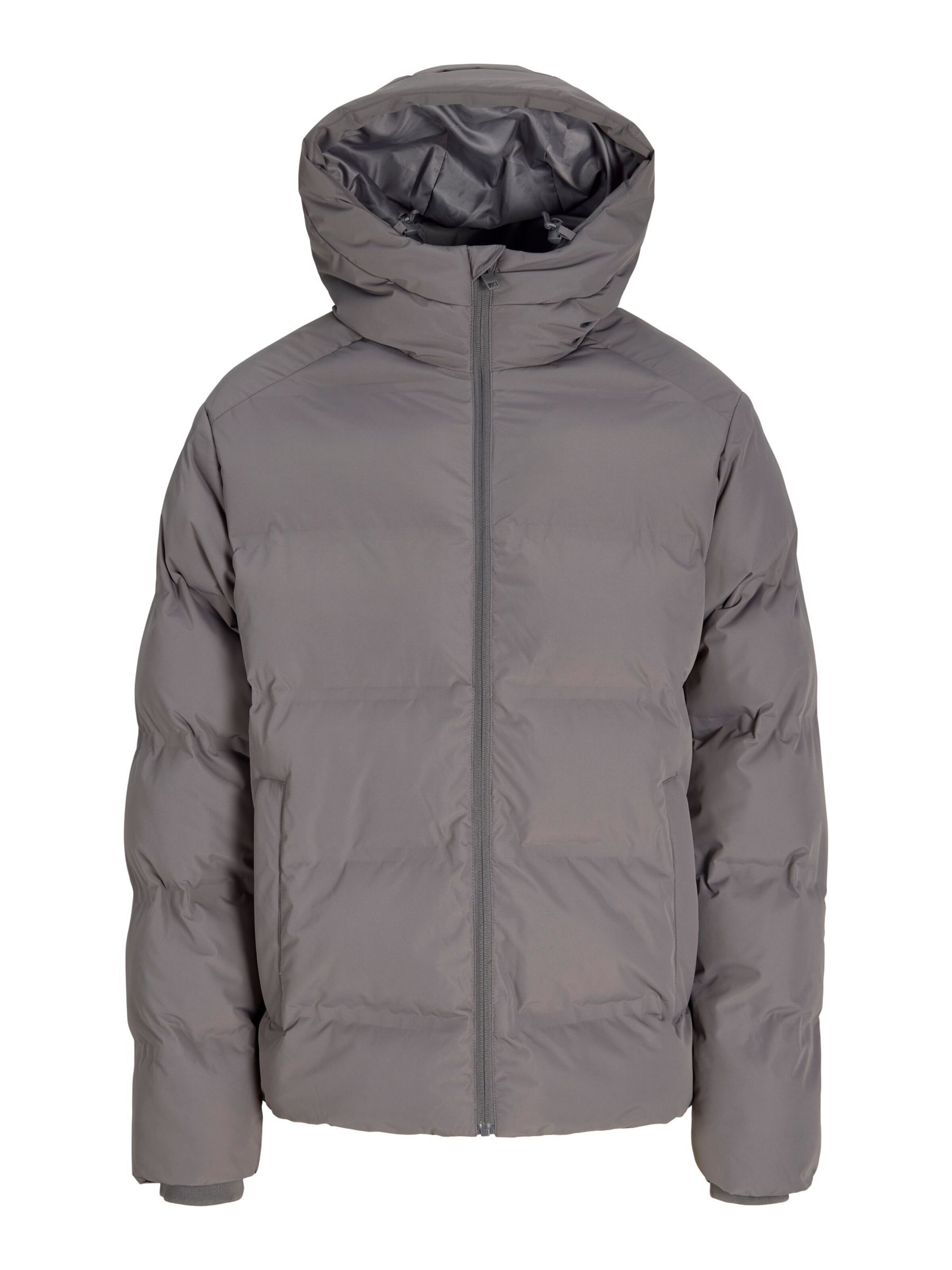 JACK & JONES - Chaqueta de entretiempo en gris: frente