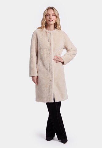 DreiMaster Klassik Tussenmantel in Beige: voorkant