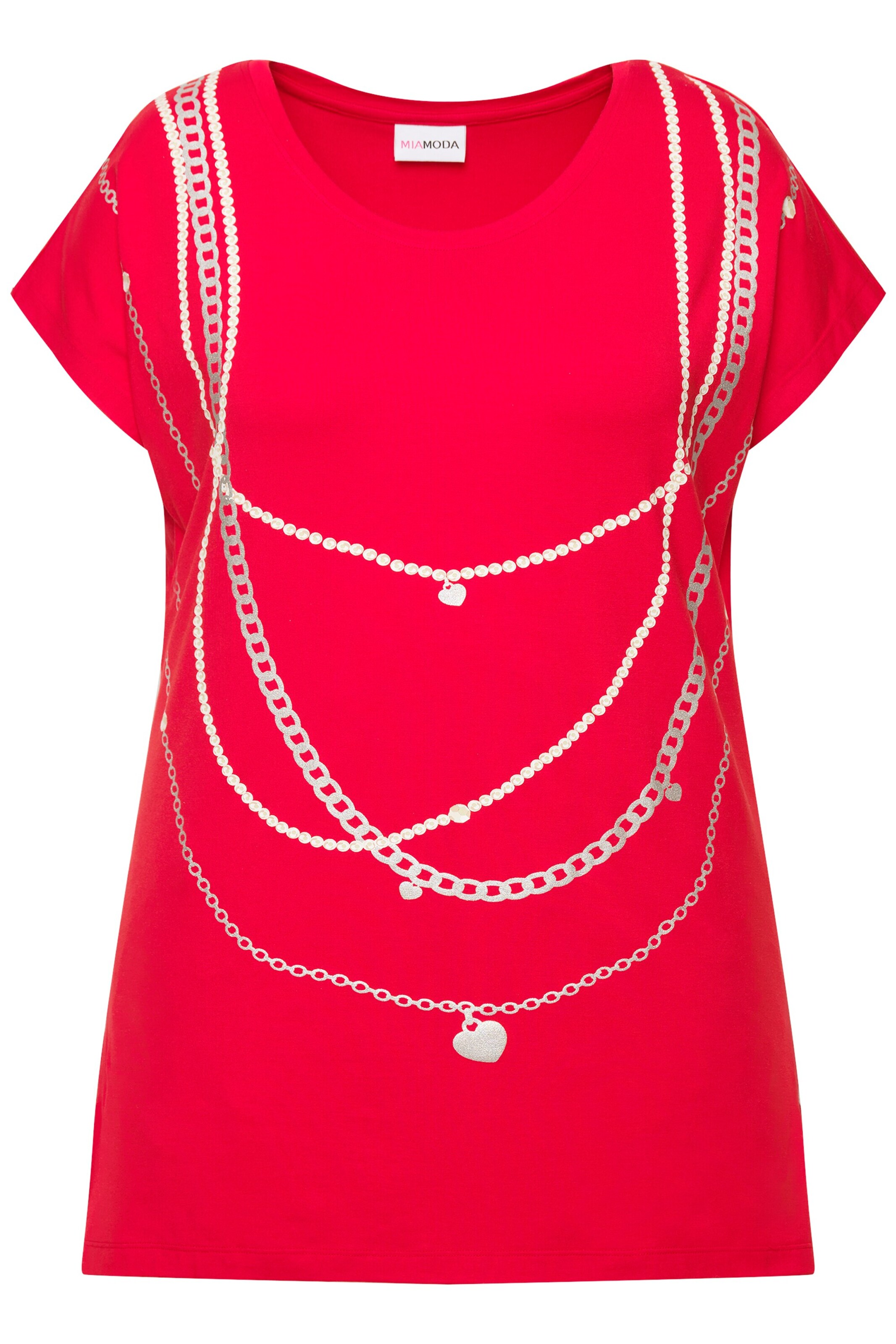 MIAMODA Shirt in Red: front