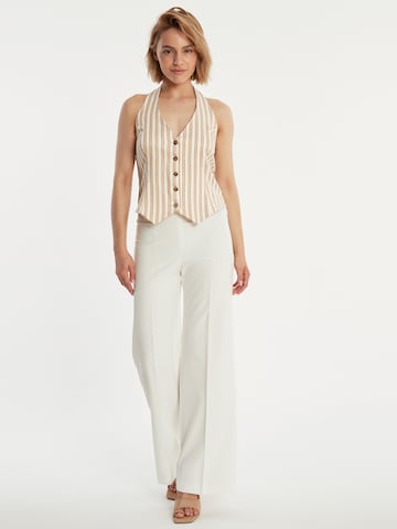 Ana Alcazar Suit vest 'Zata' in White