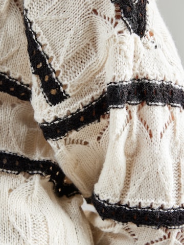 b.young Sweater 'BYMABELLE' in White