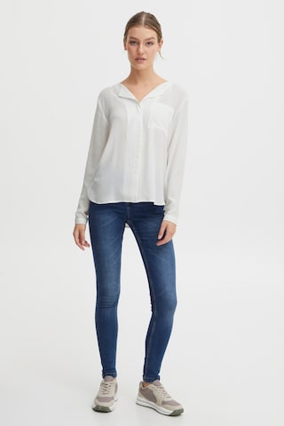 Oxmo Blouse 'Hally' in White