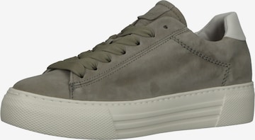 GABOR Sneakers in Green: front