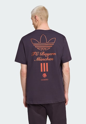 T-Shirt fonctionnel 'FC Bayern Terrace Icons' ADIDAS PERFORMANCE en noir : devant