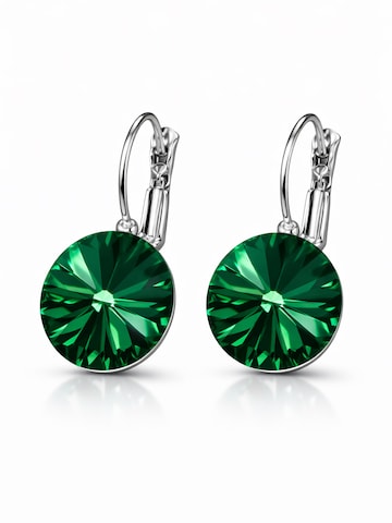 COLLEZIONE ALESSANDRO Earrings 'Germany' in Green: front