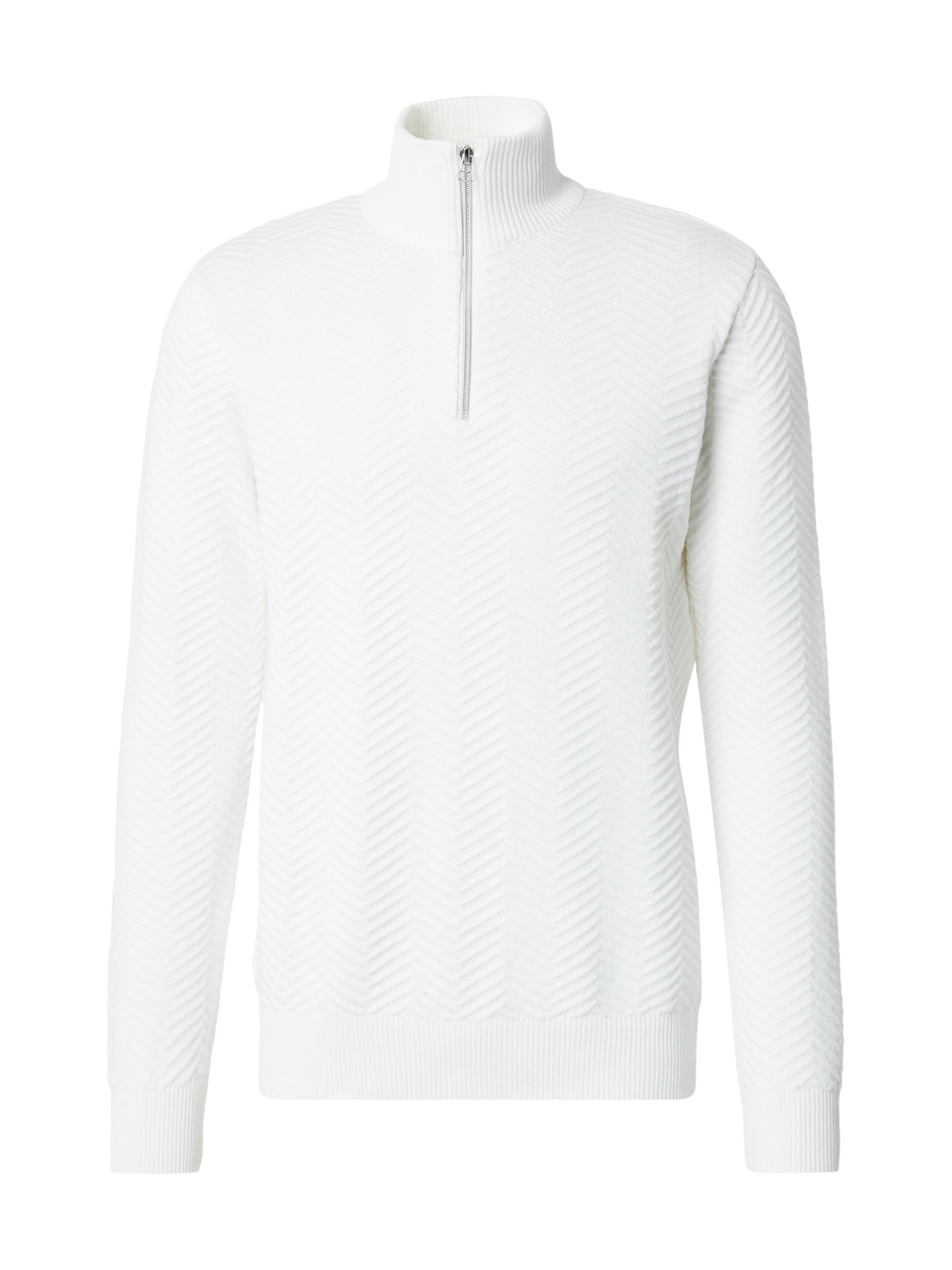 Kronstadt Pullover 'Carlo' in offwhite, Produktansicht