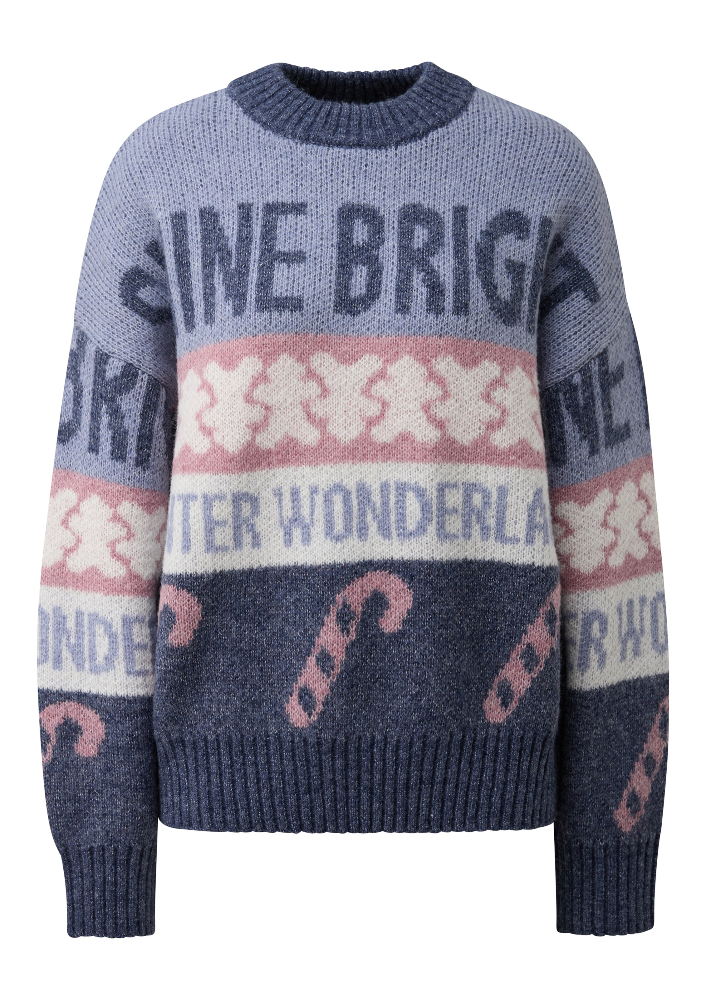 QS Sweater in Blue: front