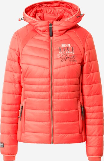 Soccx Winterjas in de kleur Lichtrood / Zwart / Wit, Productweergave