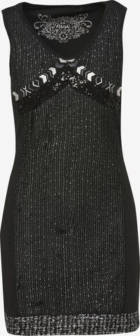 KOROSHI Dress in Black: front