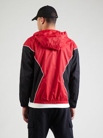 Jordan Prechodná bunda 'BRK' - Červená: zadná strana