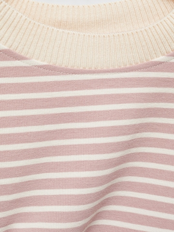 MANGO Sweatshirt i rosa