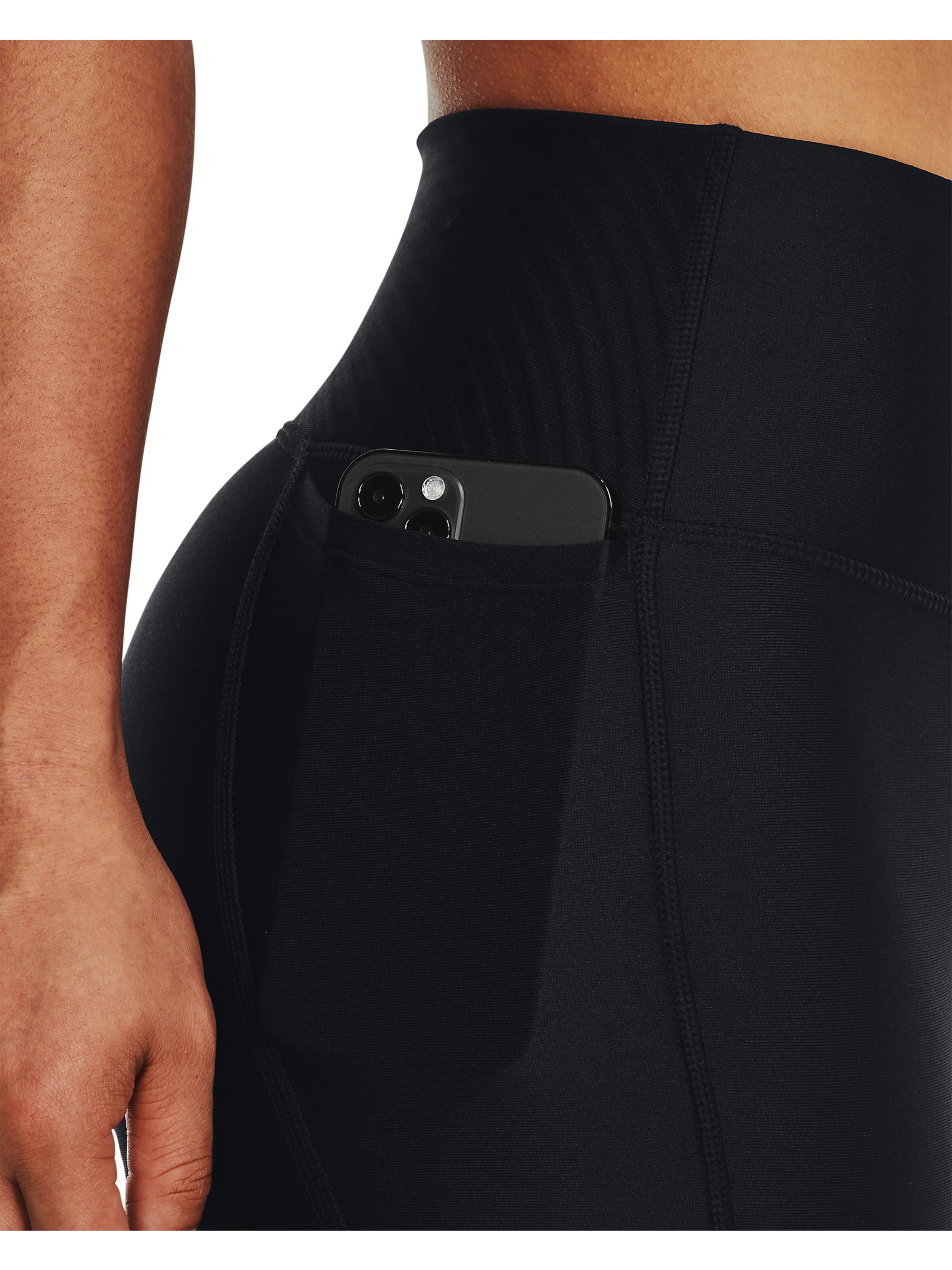 UNDER ARMOUR Skinny Workout Pants in Black