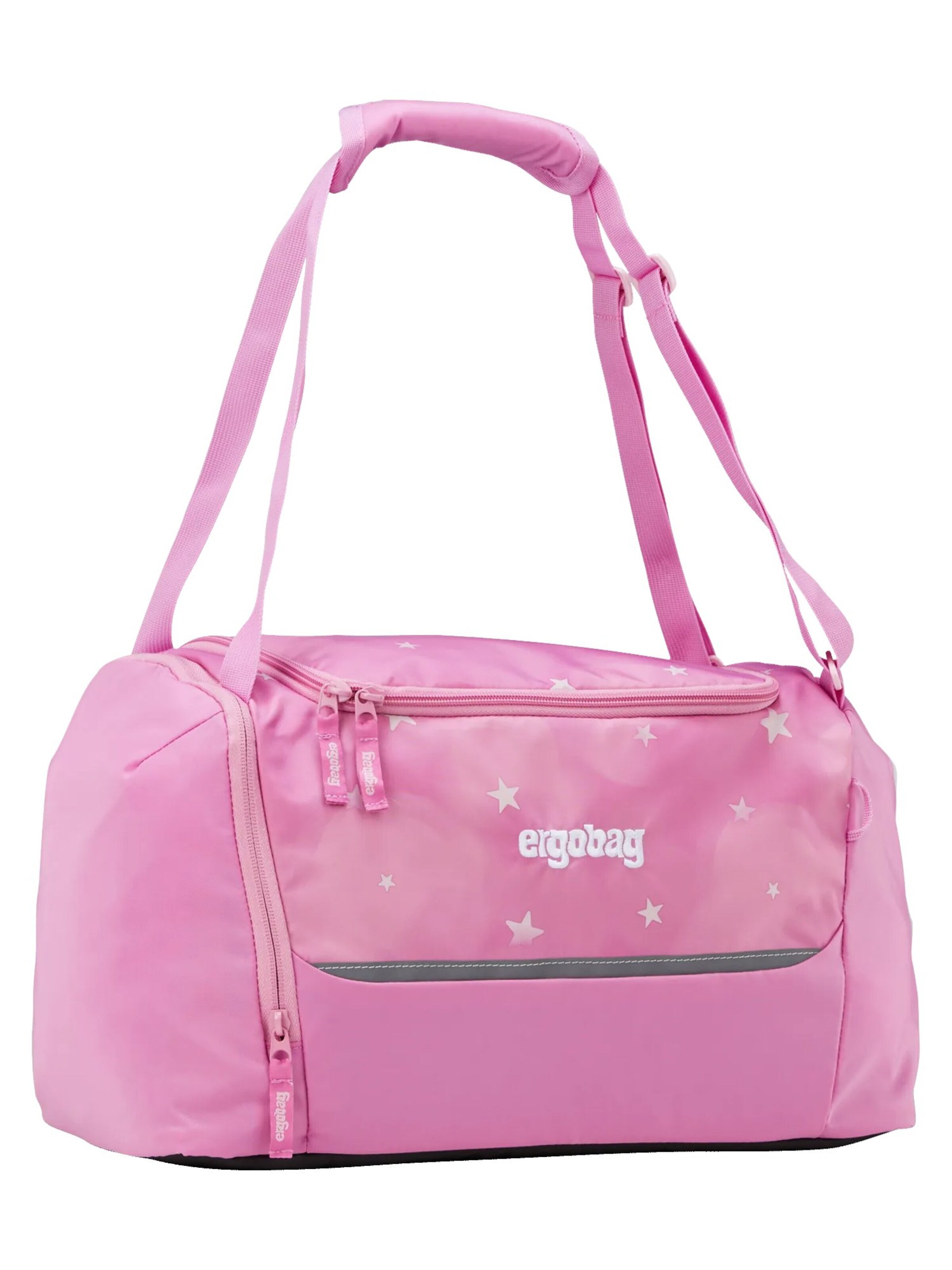 ergobag Athletic Gym Bag 'Sporttasche Sporttasche' in Pink: front