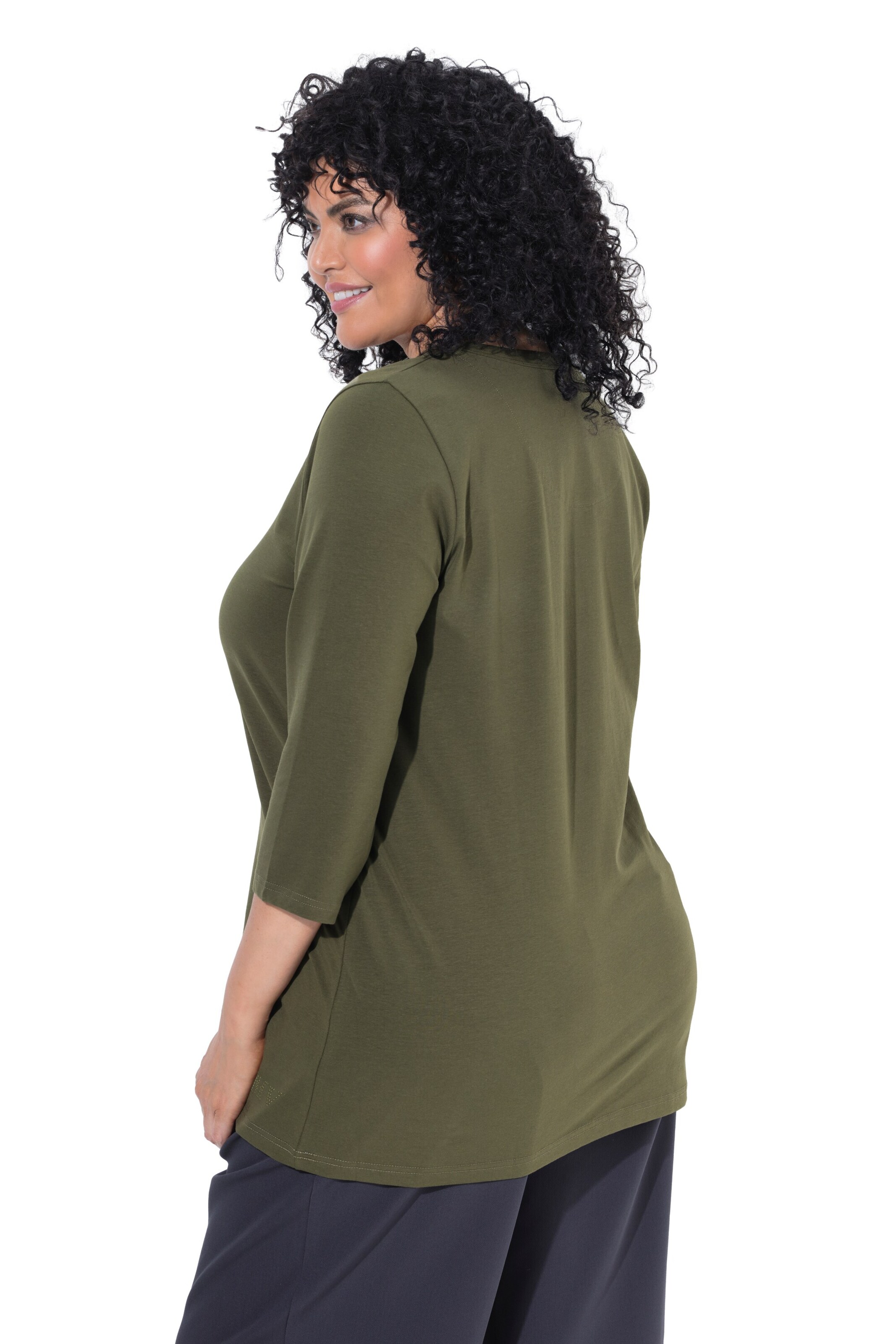 Ulla Popken Shirt in Grün