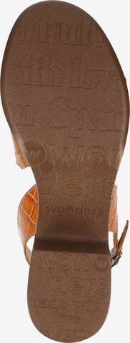 Wonders Sandalen met riem in Bruin