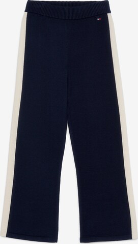 TOMMY HILFIGER Loosefit Broek in Blauw: voorkant