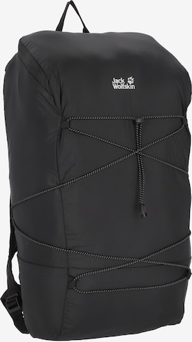 JACK WOLFSKIN Sports Backpack in Black