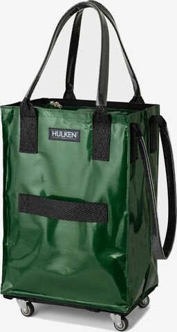 HULKEN Shopper 'Hulken Rolling Tote' in Grün: Vorderseite