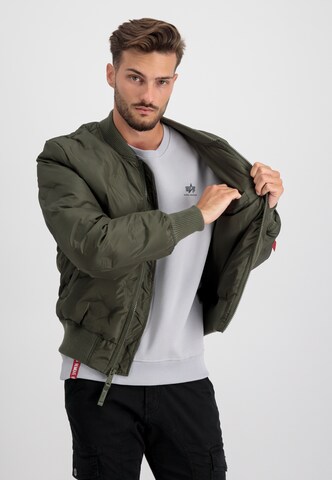 Giacca di mezza stagione di ALPHA INDUSTRIES in verde