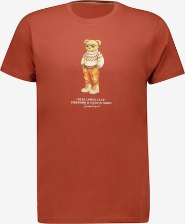 Deeluxe Shirt in Braun: Vorderseite