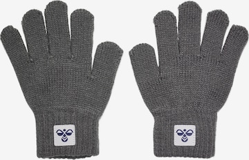 Hummel Gloves in Grey: front