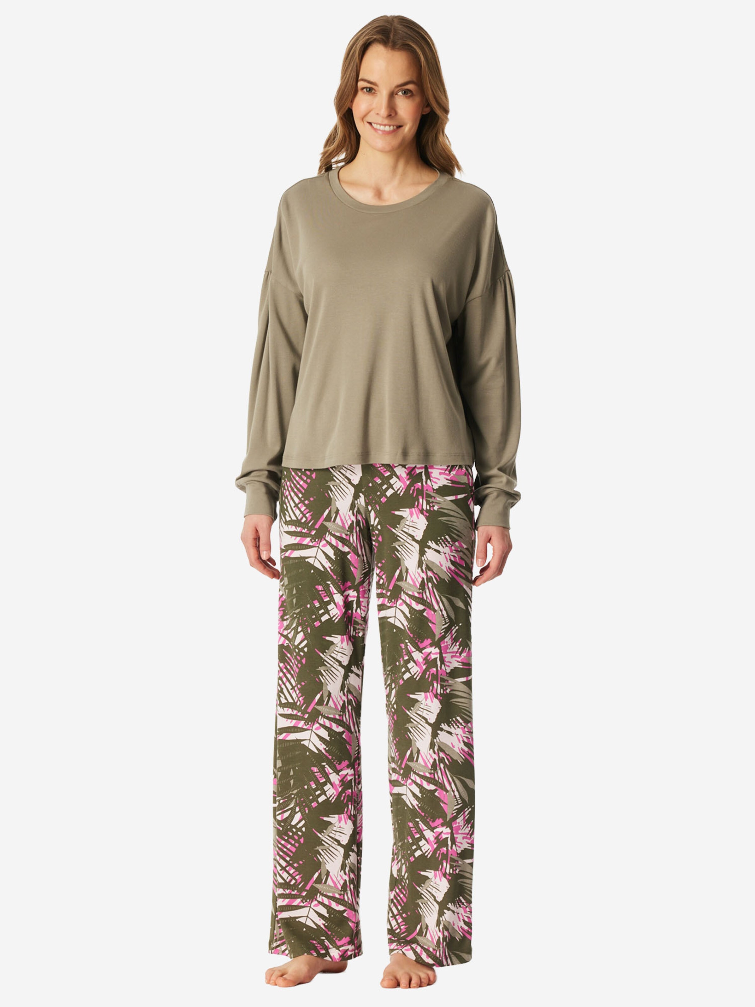 Pyjama ' Modern ' SCHIESSER en vert