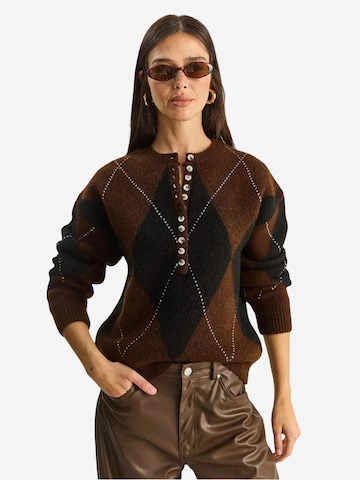 Bianco LucciPulover 'Pullover' - crna boja