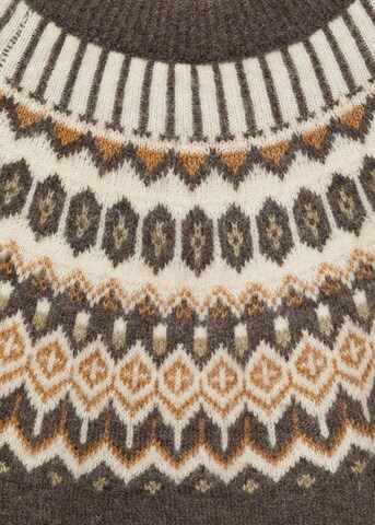 MANGO Pullover in Braun
