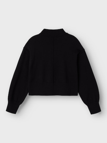 NAME IT Pullover i sort