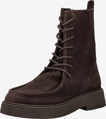 Bottines à lacets GIOSEPPO en marron : devant