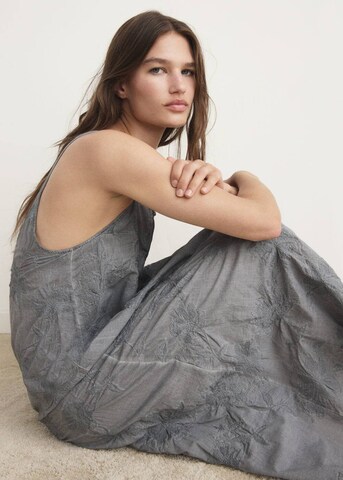 MANGO Nachthemd 'Narcisoc' in Grau