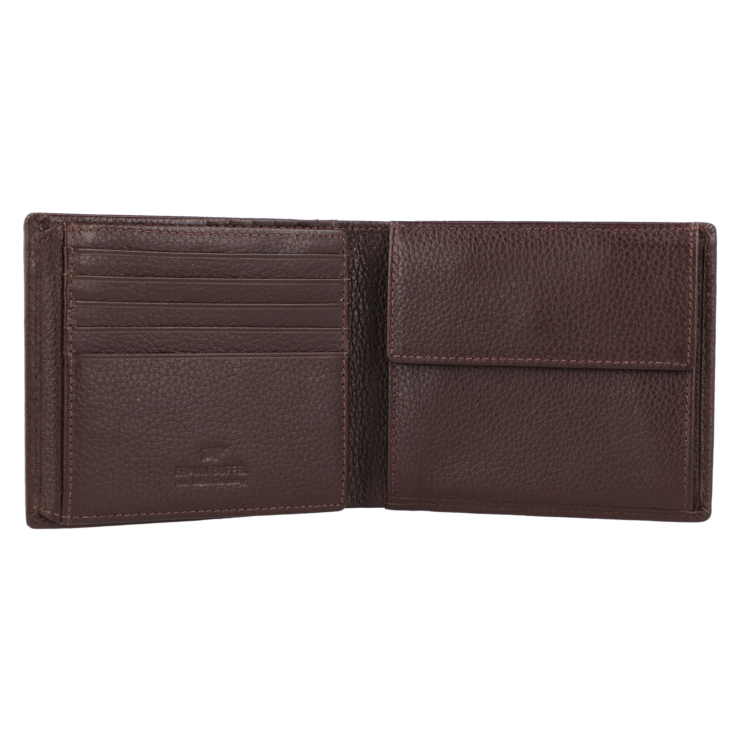 Braun Büffel Portemonnee in Bruin